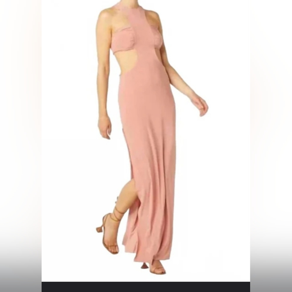 NWOT Misa Jersey Knit Maxi Dress